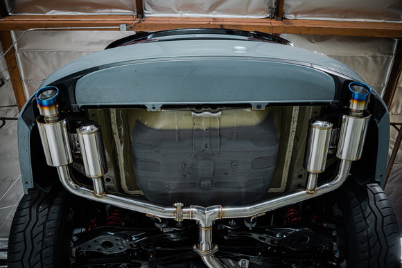 N1-X Evolution Extreme Catback Exhaust - 2022+ Honda Civic Si [FE1] / 2023+ Acura Integra [DE4] ** In Stock **