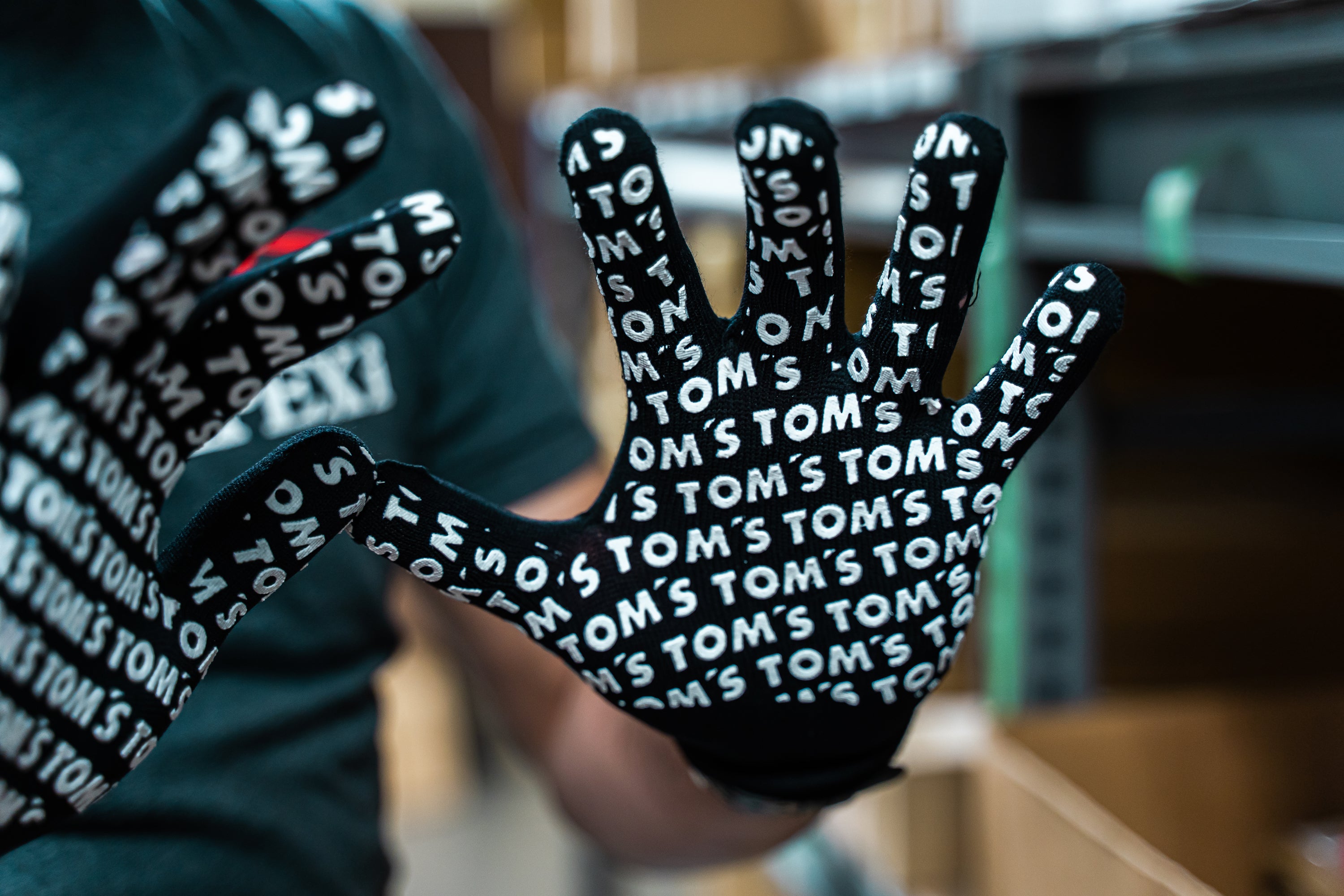 TOM'S Racing - Logo Gloves Black