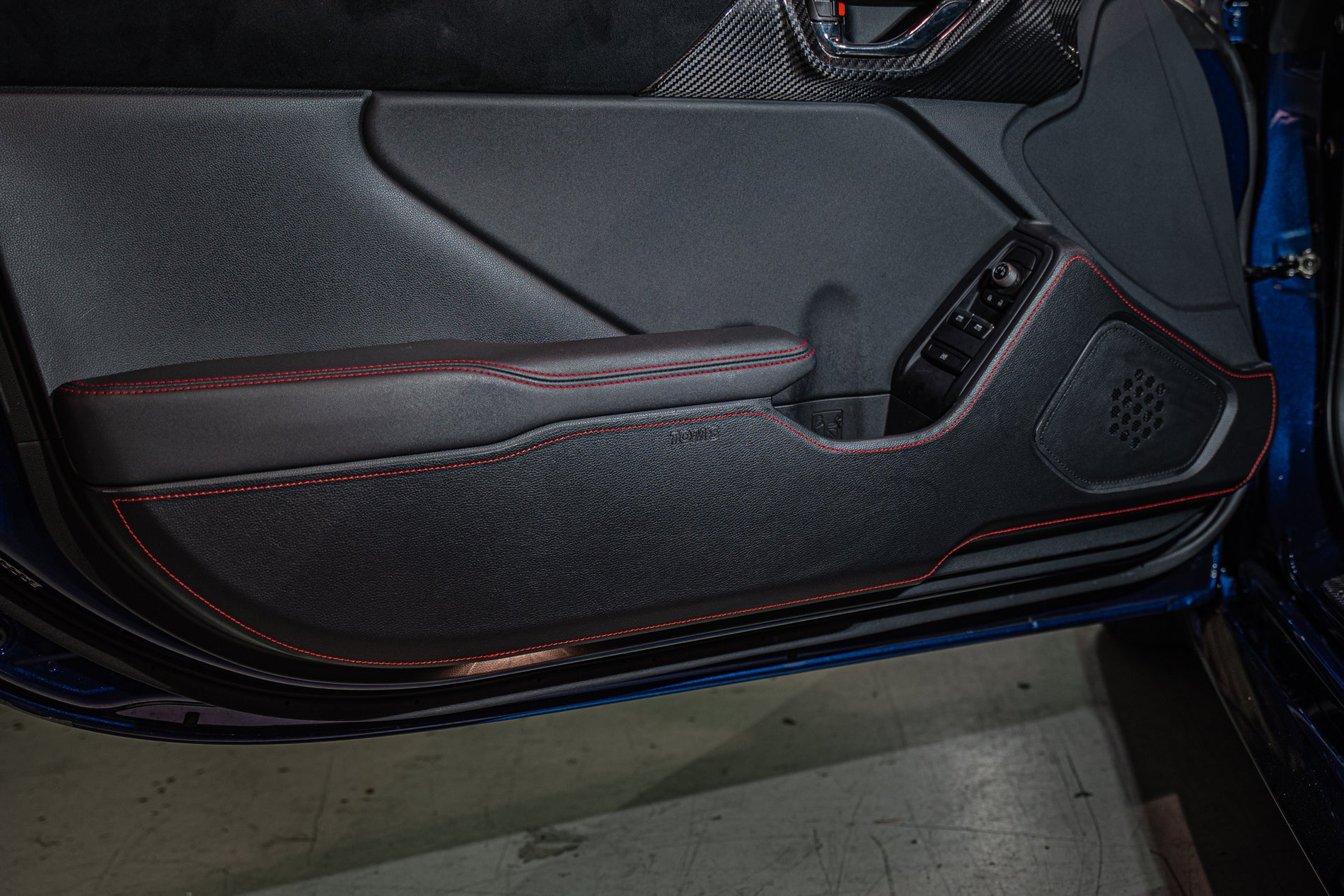 TOM'S Racing - Door Kick Panel Protector - 2022+ Toyota GR86 / Subaru BRZ - 0