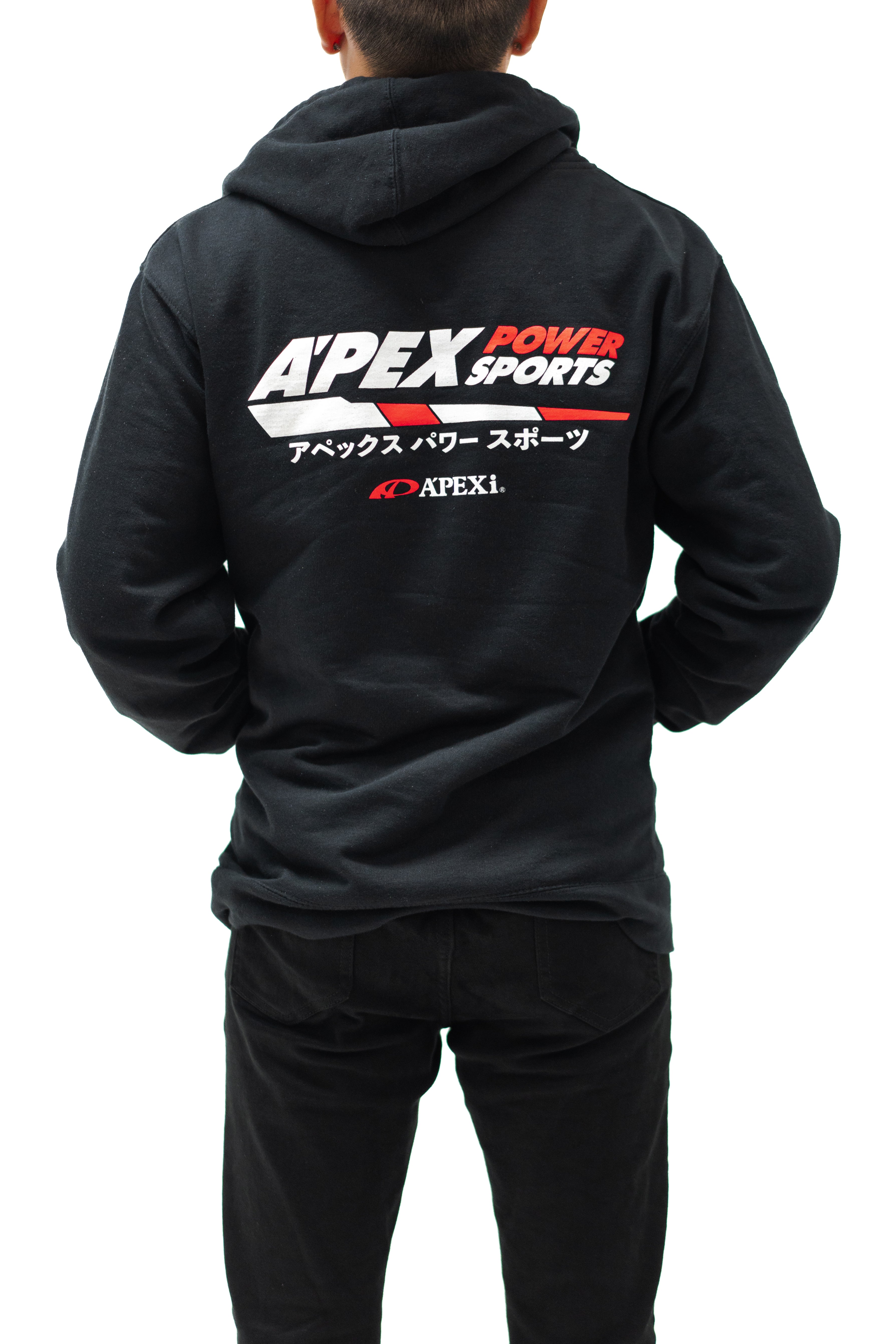 A'PEXi - APEX Power Sports Zip-Up Hoodie-1