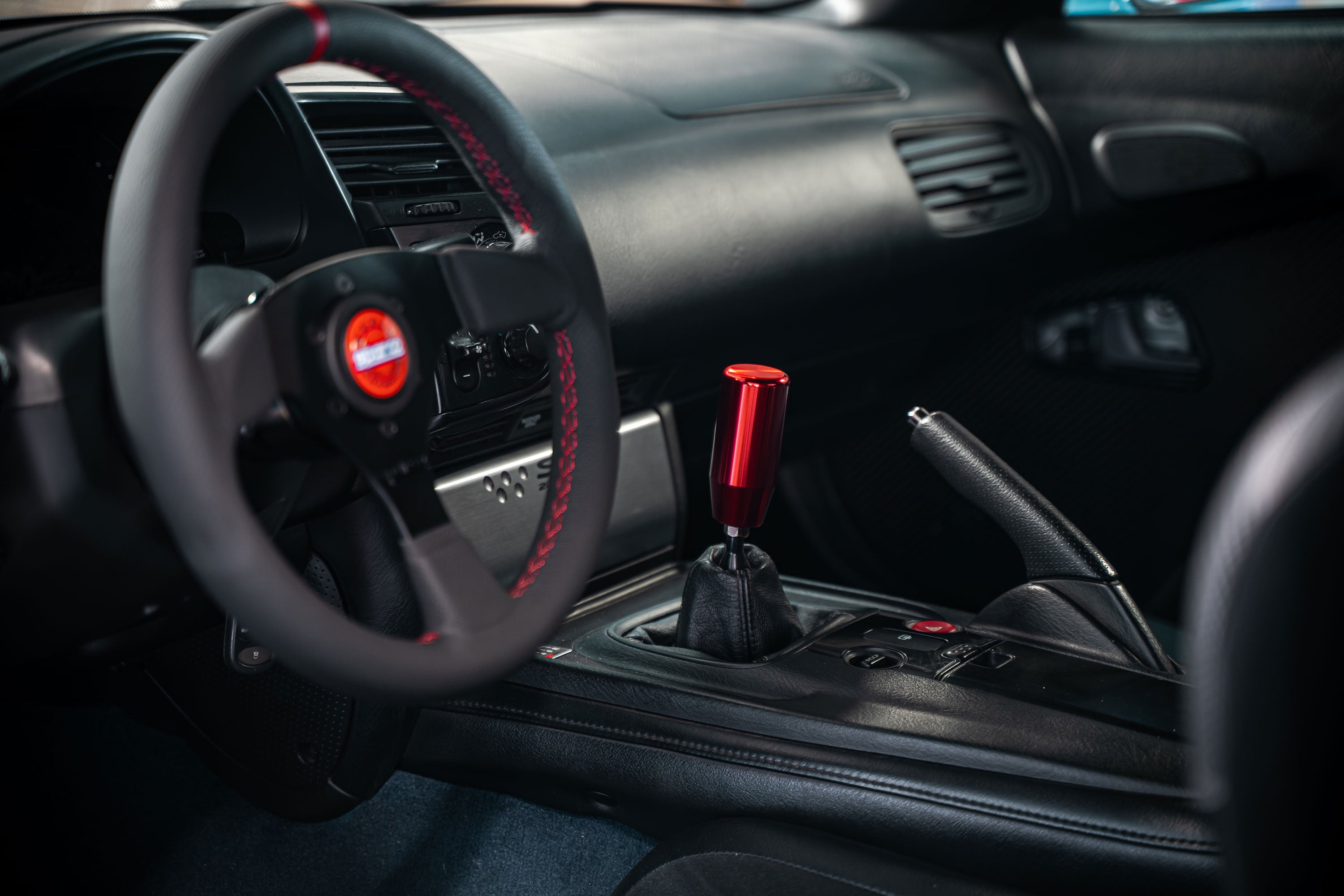 A'PEXi - N1 Shift Knob - Time Attack Red [Aluminum]