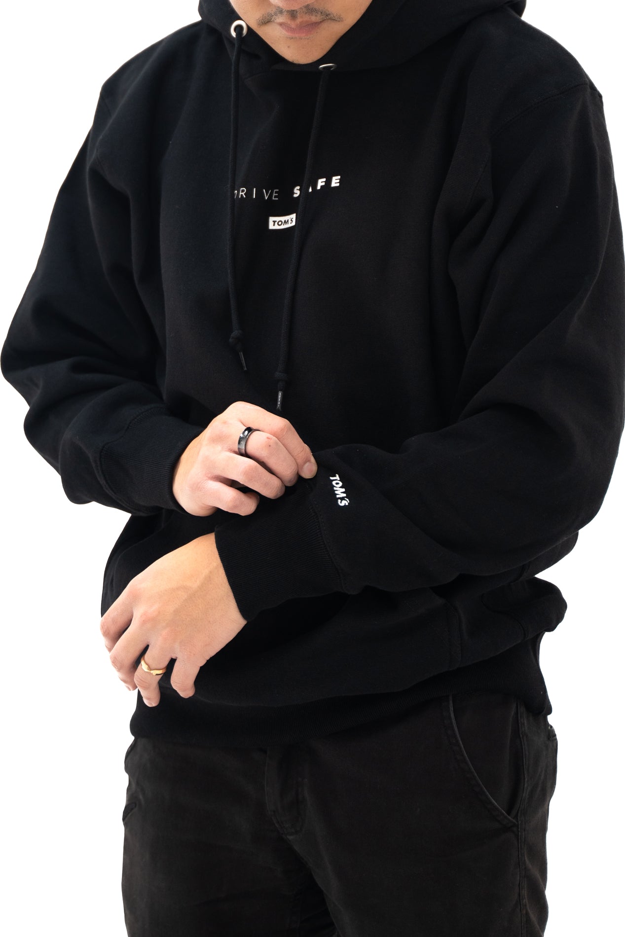 TOM'S Racing - Drive Safe Premium Pullover Hoodie | APEXi USA