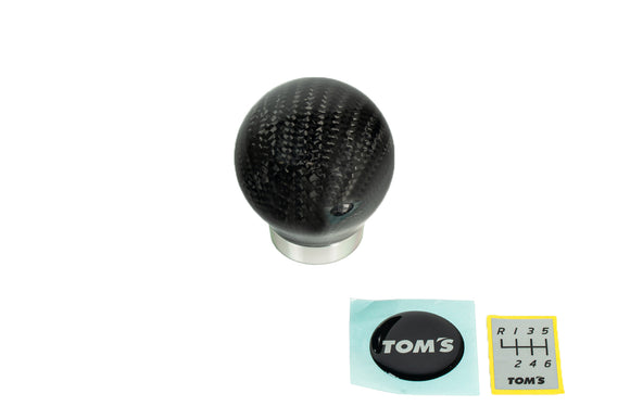 TOM'S Racing - Carbon Shift Knob - Scion FRS / Toyota 86 / BRZ / GR86 (M/T)