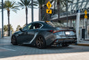 TOM'S Racing - Stainless Axleback Exhaust System - 2021+ Lexus IS 300/350 (Titanium Quad Tips)-6