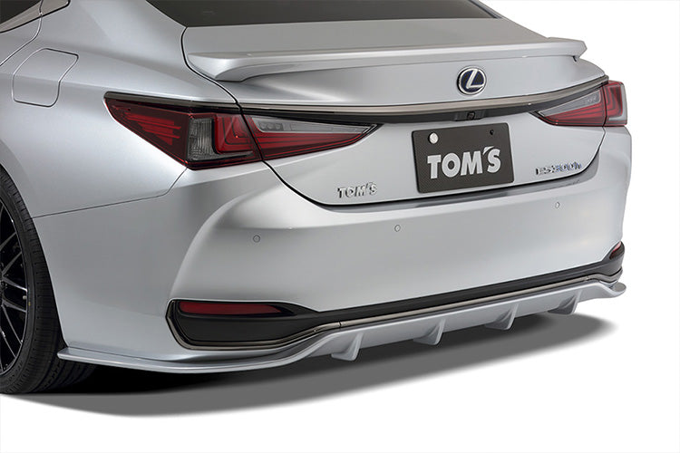 TOM'S Racing - Rear Bumper Diffuser, 2019-2025 Lexus ES300h Hybrid Onl ...