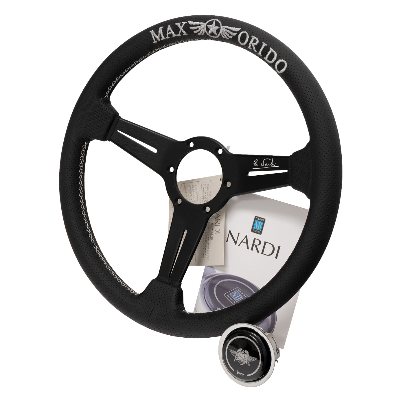 MAX ORIDO × NARDI 2021 Steering Wheel ** SOLD OUT **-7