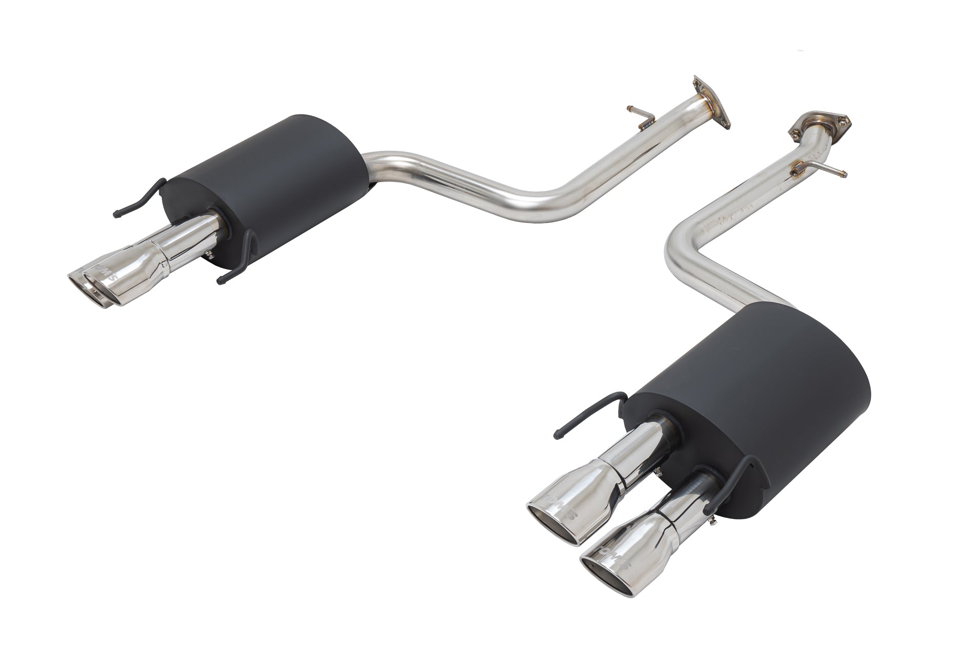 TOM'S Racing- KN Edition Stainless Exhaust System (TOM'S Barrel/Stainless Tips) for 2016-2020 Lexus GSF