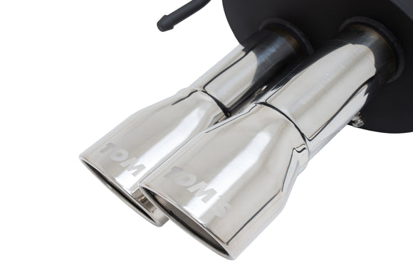 TOM'S Racing - KN Edition Stainless Exhaust System (TOM'S Barrel/Stainless Tips) for 2016-2020 Lexus GSF