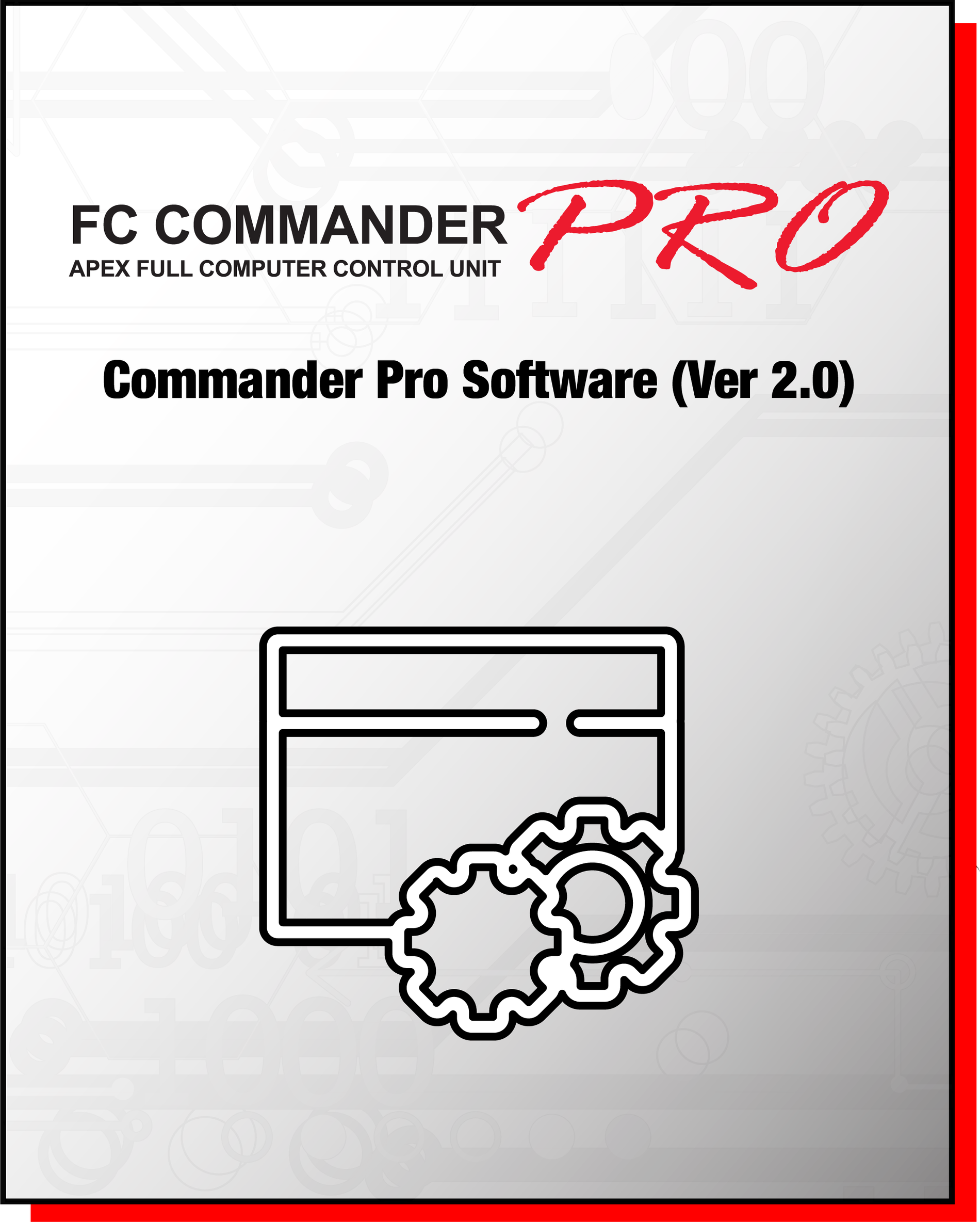 A'PEXi - Power FC - FC Commander Pro Software (Ver 2.0) | APEXi USA