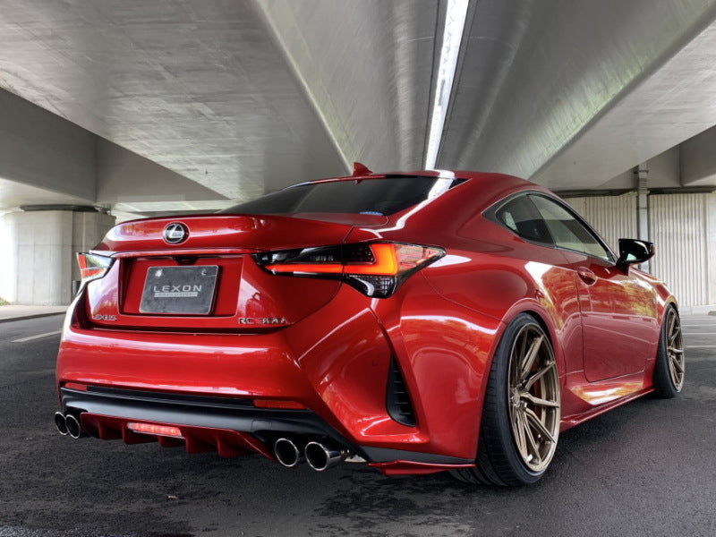 LEXON - Rear-Side Splitter - Lexus RC (2019+)