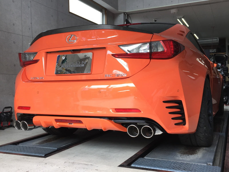 LEXON - Rear Under Diffuser (FRP- Unpainted) - Lexus RC (2015-2018)