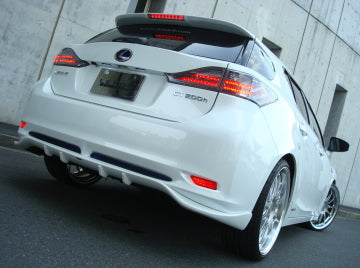 LEXON - Rear Under Spoiler (FRP) - Lexus CT200h (2011-2013)