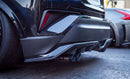 LEXON - Toyota 2017+ C-HR Rear Under Diffuser (FRP)-1