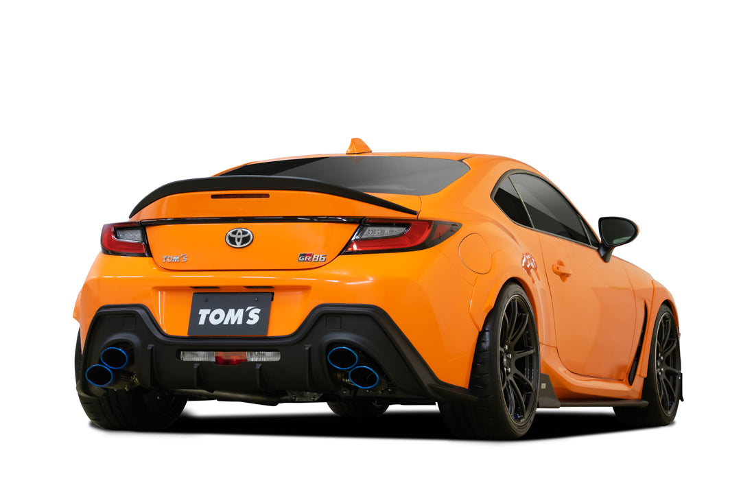 TOM'S Racing - Quad-Exit Axleback Exhaust - Toyota GR86 (2022+)