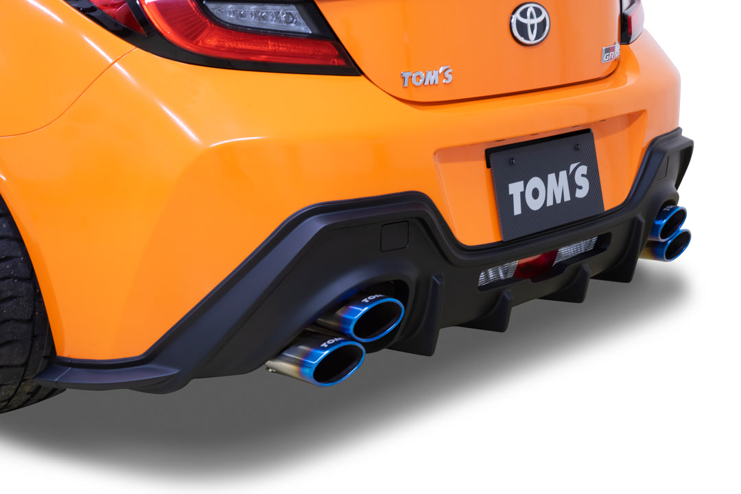 TOM'S Racing - Quad-Exit Axleback Exhaust for Toyota GR86 (2022+) - 0