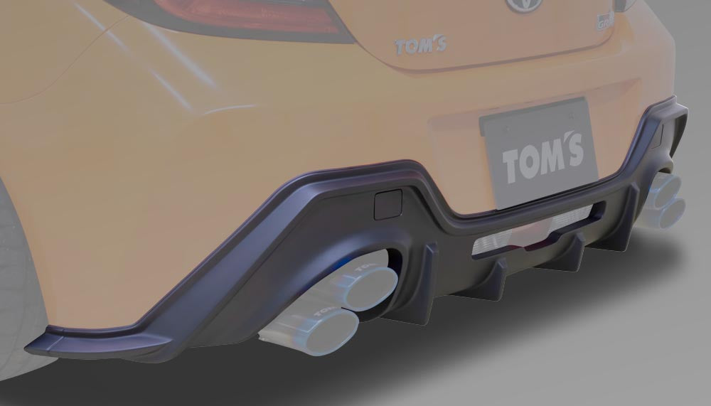 TOM'S Racing - Rear Under Diffuser for Toyota GR86 2022+