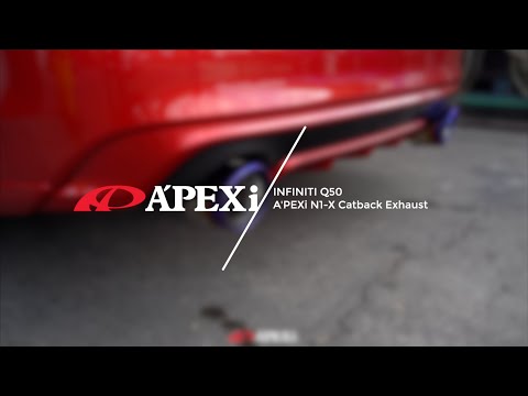 A'PEXi - N1 Evo Extreme (Catback) - 2014+ Infiniti Q50-7