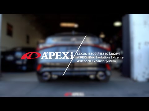 A'PEXi - N1 Evo Extreme (Axleback Exhaust) - 2021+ Lexus IS300 / IS350-6