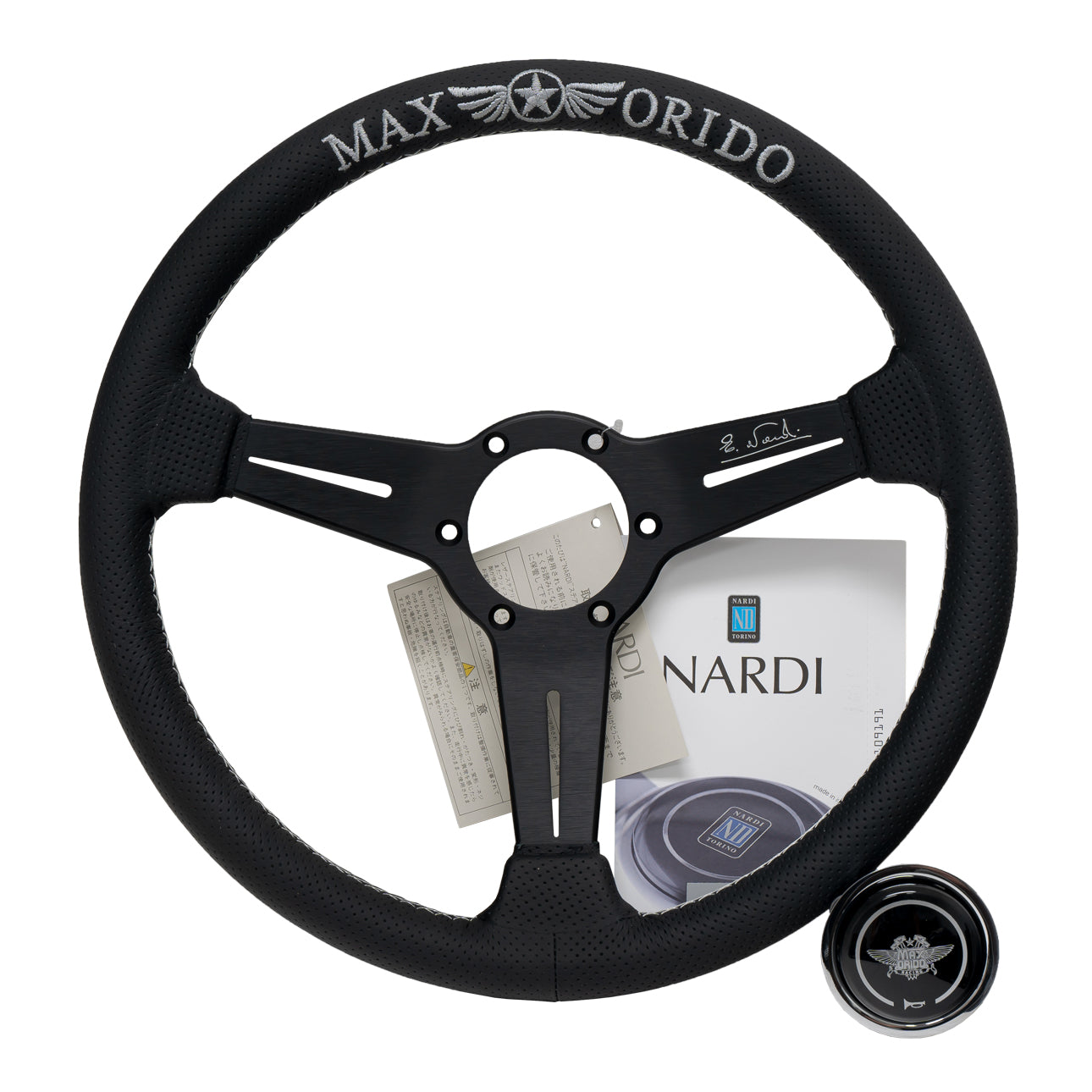 MAX ORIDO × NARDI 2021 Steering Wheel ** SOLD OUT **-8