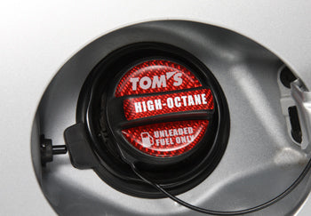 TOM'S Racing - Fuel Cap Garnish Sticker | APEXi USA