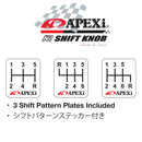 A'PEXi - N1 Shift Knob - Time Attack Red [Aluminum]-4