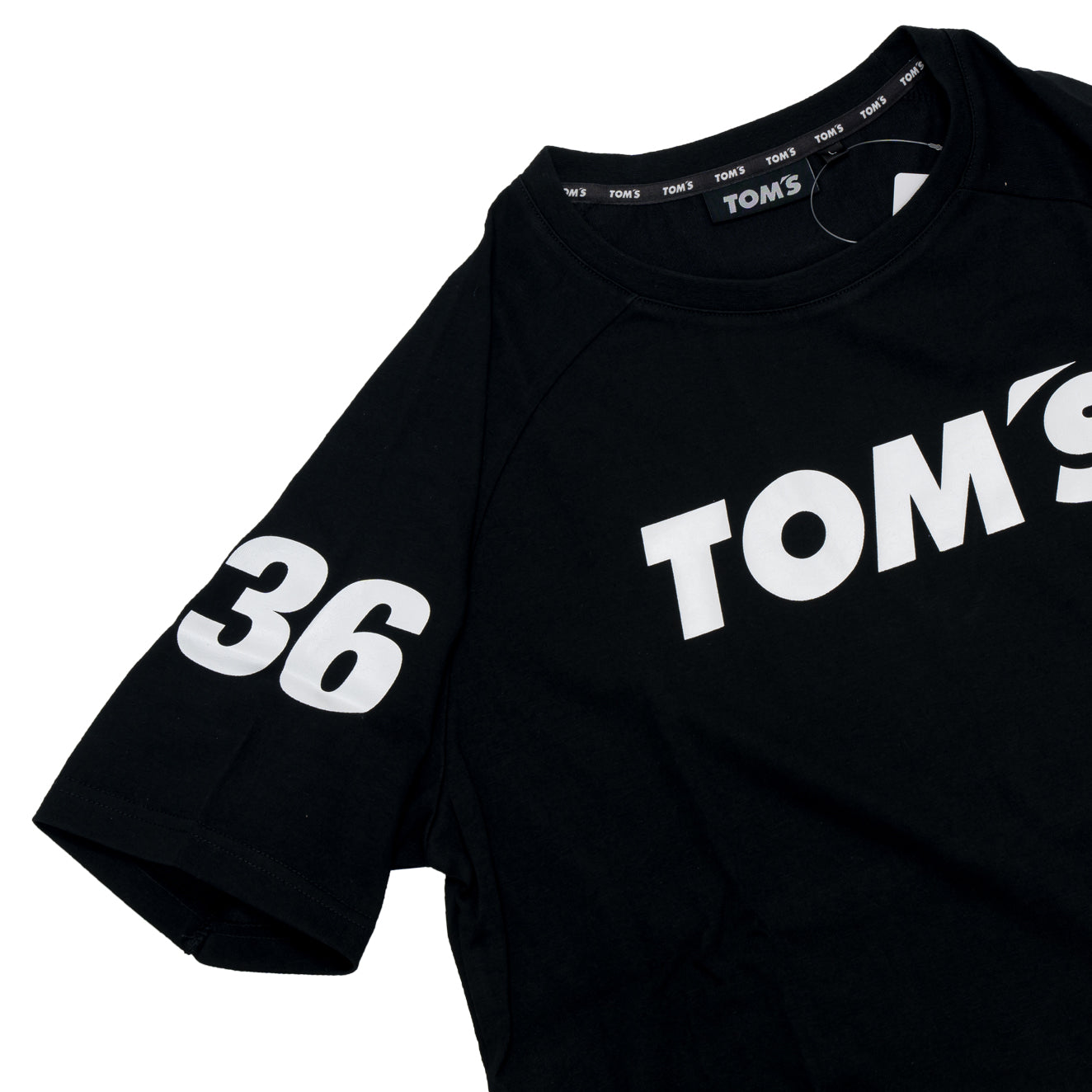 TOM'S Racing - Short Sleeve T-shirt #36 Black | APEXi USA