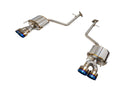 TOM'S Racing - Stainless Axleback Exhaust System - 2021+ Lexus IS 300/350 (Titanium Quad Tips)-2