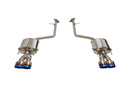 TOM'S Racing - Stainless Axleback Exhaust System - 2021+ Lexus IS 300/350 (Titanium Quad Tips)-1