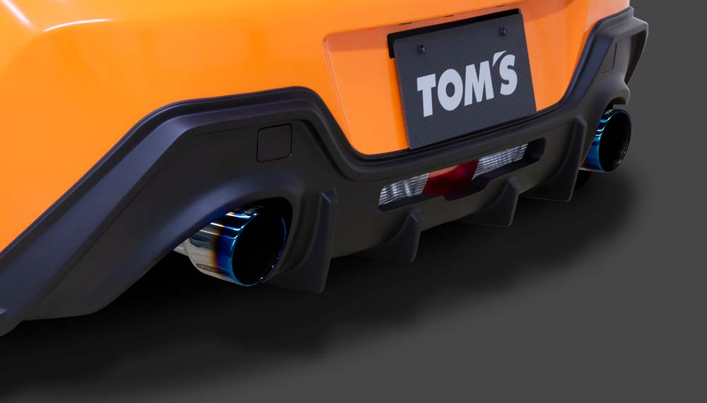 TOM'S Racing - Rear Under Diffuser for Toyota GR86 2022+-3